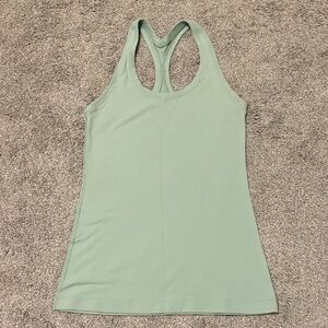 Lululemon Athletica Light Green Racerback Tank